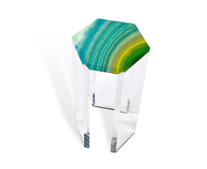 Agate Stepping Stone Turquoise Small